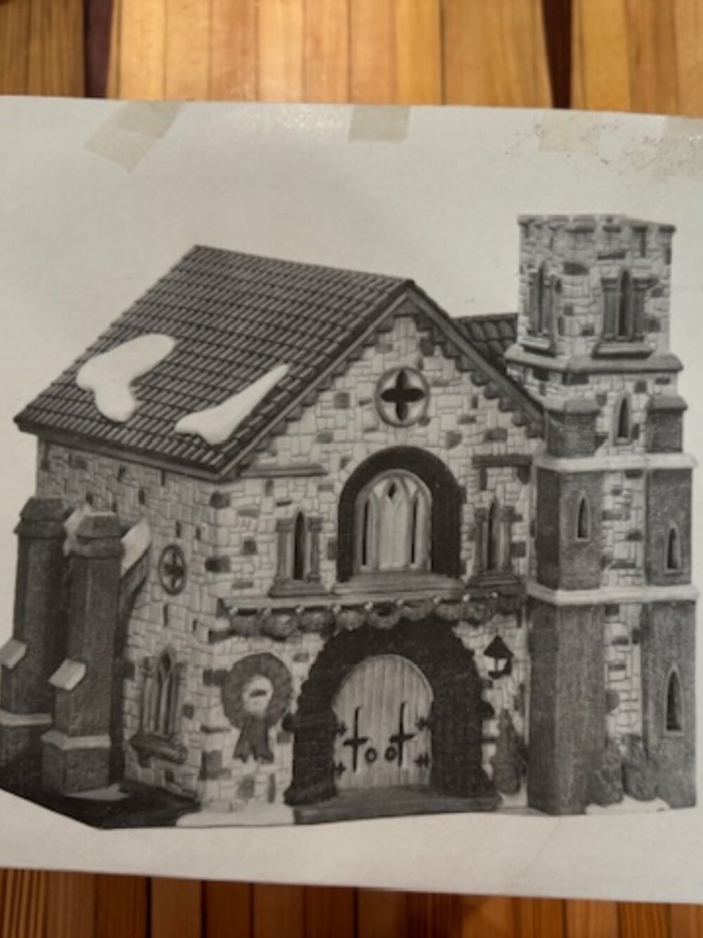 Dept 56 Heritage Village Collection Dickens’ Series “Whittlesbourne Church"